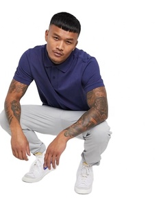Camiseta de diseño de alta calidad para hombre, Polo multicolor liso en blanco, camiseta informal al por mayor - Product Image 1