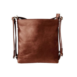 Genuine Leather Custom Logo Women's Crossbody Shoulder <b>Bag</b> Full Grain Real Cow Skin Ladies <b>College</b> Travel <b>Bag</b> - Product Image 3