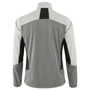 Chaqueta Softshell Impermeable y Cortavientos, Ajustada, Personalizada, con Cremallera y Diseño de Parches, para Otoño e Invierno, Estilo Casual Urbano, para Lluvia - Product Image 4