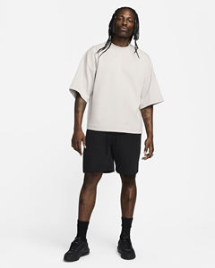 Camiseta de Forro Polar Personalizada de Talla Grande, Informal, Holgada, Gruesa, 100% Algodón Reciclado, Cuello Redondo, para Hombre - Product Image 6