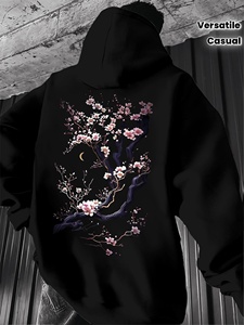 Sudadera con Capucha Extra Grande Unisex con Estampado Gráfico, Sudadera de Algodón Premium para un Estilo Casual Diario y Urbano - Product Image 2