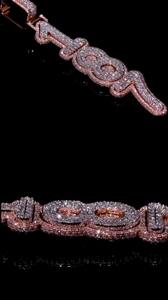 Comprar Colgante de Moissanita Helada, Joyería Hip Hop para Raperos, Colgante con Letra Inicial, Colgante Hip Hop, Colgante Unisex, Joyería para Hombre - Product Image 4