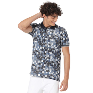 Polo pour hommes décontracté à sublimation, personnalisable avec logo, en coton, motif uni, respirant, idéal pour la vente en gros - Nouveauté très demandée - Product Image 4