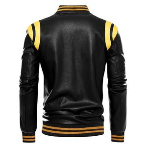 2025 chaquetas de cuero personalizadas de fábrica de Pakistán para hombre, chaqueta de cuero PU genuino para hombre y mujer, ropa transpirable OEM personalizada - Product Image 5