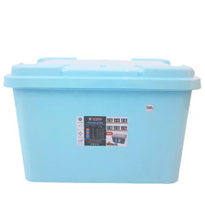 Best-Selling 150L Food Grade Durable <b>Rolling</b> Storage Container PP Plastic <b>Box</b> for Home Office or Warehouse Organization - Product Image 1