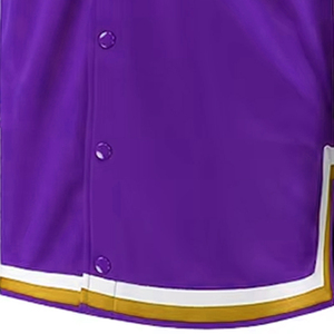 Sportswear Team Custom Design Sublimated Polyester Button Up <b>Baseball</b> Shirt Lightweight Quick Dry <b>Baseball</b> Shirt for Club School - Product Image 3