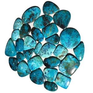 หินชัตตูกายต์แท้ 100% คุณภาพสูง รูปทรงหลังเบี้ย สำหรับทำเครื่องประดับ คริสตัลบำบัด ขนาด 20-45 มม. น้ำหนัก 8-12 กรัม - Product Image 1