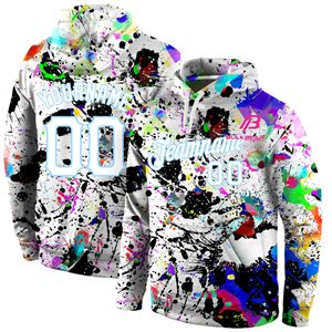 Pull d'hiver confortable et respirant en polaire légère à capuche avec poches, coupe régulière, séchage rapide, personnalisable OEM ODM, couleur unie, offre spéciale - Product Image 1