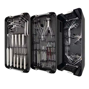 Kit d'instruments chirurgicaux orthopédiques manuels de haute qualité pour la chirurgie de base de la colonne vertébrale cervicale et lombaire, et la laminectomie vertébrale - Product Image 4