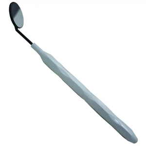 Miroir buccal dentaire en plastique réutilisable de qualité supérieure, ergonomique, anti-buée, instruments de diagnostic manuels en silicone - Product Image 1