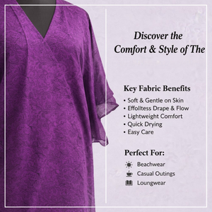 Caftán Floral de Seda Habotai de Diseñador, con Volantes en la Parte Inferior, Ropa de Noche, Vestido de Seda Hecho a Mano de Alta Calidad, Obra Maestra al por Mayor - Product Image 5