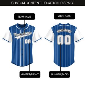 Casual Fit <b>Baseball</b> Jersey Shirt for Daily Wear and Sports Activities Unisex Adult Team Name Print Breathable <b>Baseball</b> Jersey - Product Image 5