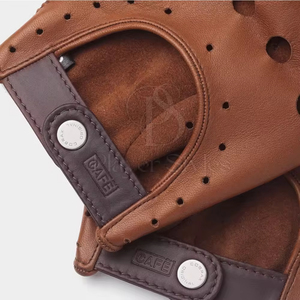 Guantes de conducción para hombre con diseño de palma antideslizante para un control superior del volante y comodidad duradera durante la conducción. - Product Image 6