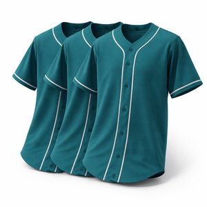 Camisetas de Béisbol Personalizadas al por Mayor - Diseños Personalizados para Equipos |   Venta al por Mayor de Camisetas de Béisbol Personalizadas para Equipos, Servicio OEM Disponible - Product Image 3
