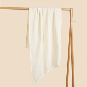 Simple Solid Cotton Wearable <b>Blanket</b> Skin-Friendly Hand Wash Swaddle <b>Blanket</b> - Product Image 6