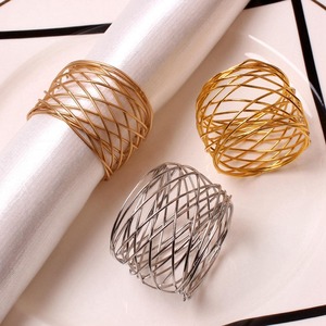 Anneau de serviette en acier inoxydable de luxe, accessoire élégant et durable pour un usage quotidien, restaurants, maisons - Product Image 3