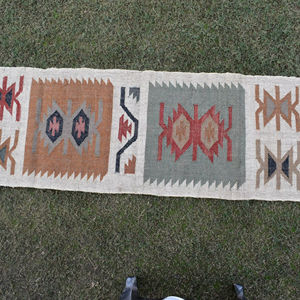 Tapis Kilim en jute tissé à la main, fibre naturelle, réversible, pliable, décoratif pour la maison et l'hôtel, prix usine. - Product Image 1