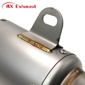 Silencieux de tuyau d'échappement en titane de silencieux de <span class=keywords><strong>moto</strong></span> universel haute Performance pour moins de 400CC - Product Image 4