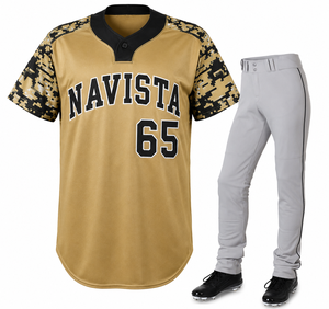Uniforme de béisbol de primera calidad, jersey de béisbol de color sólido, uniforme de béisbol de nuevo estilo, jersey de béisbol en oferta online - Product Image 6