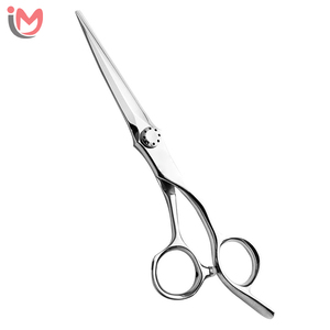 Gold Handle Hair Scissors Straight <b>Blade</b> Salon <b>Barber</b> Cutting Shears Decorative Styling Tool - Product Image 4