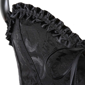 Top Corset de Encaje con Detalles Florales y Cintura Ajustable para Ocasiones Especiales - Product Image 5