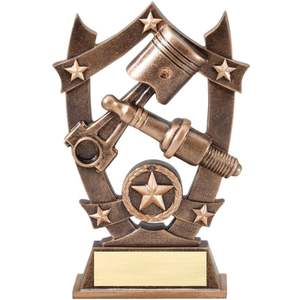 ถ้วยรางวัลรูปดาวสีทองทันสมัย ดีไซน์ลายเส้นโค้งงอ ดีไซน์เรียบหรูและพรีเมียม มีจำหน่ายในราคาขายส่ง - Product Image 6