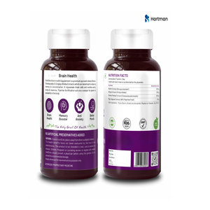 Desata el potencial suplemento de salud cerebral de tu cerebro Brahmi Shankapushpi Ginkgo Biloba mejora el enfoque de la memoria-para adultos - Product Image 6