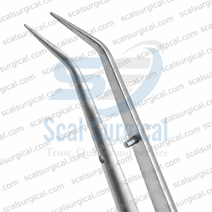 Pinces à baïonnette micro-jacobson de haute précision à pointe fine, instrument chirurgical de neurochirurgie - Product Image 2