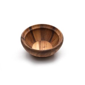 Cuencos de madera de acacia resistentes, diseñados para uso repetido en cocinas caseras y profesionales con mucho movimiento. - Product Image 6