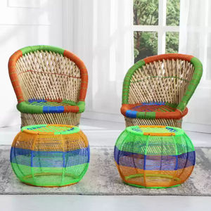 Juego de muebles de lujo de ratán de alta calidad, con un diseño atractivo multicolor, para el hogar y hoteles. - Product Image 1