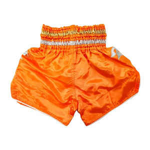 กางเกงมวยไทยชายขายดีที่สุด ปรับแต่งโลโก้ด้านหน้าได้ ผลิตจากโพลีเอสเตอร์ 100% แห้งเร็ว ระบายอากาศดี เหมาะสำหรับศิลปะการต่อสู้ - Product Image 4