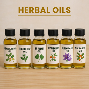 Natural Ayurvedic Herbal <b>Oils</b> Collection Ashwagandha Bhringraj Brahmi Kumkumadi OEM Private Label for Skin Massage <b>Oils</b> <b>Set</b> - Product Image 2