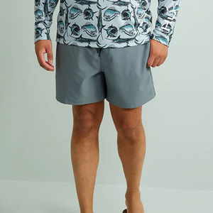 Shorts de plage unisexes en polyester pour hommes - Respirants, écologiques, séchage rapide, pour le sport et les activités de plein air - Product Image 6