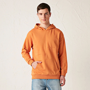 Wholesale Men's Cotton Fleece <b>Hoodie</b> Spring Regular Fit <b>Workout</b> Pullover Sweatshirts Screen Printed Pockets Hooded Winter - Product Image 3