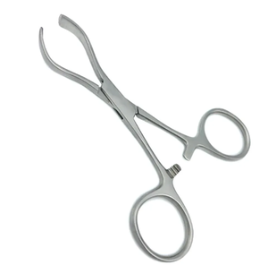 Pinzas para Toallas Backhaus, Pinzas de Sutura, Instrumentos Dentales Manuales de Acero Inoxidable, Personalizables, Uso Dental Profesional, en Venta - Product Image 1