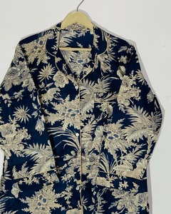 Ensemble de pyjama pour femmes, dernier design antique, imprimés indiens, motifs imprimés à la main, prix de gros - Product Image 6