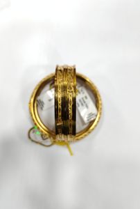 LISA JEWELLERS 22K <b>Solid</b> Yellow <b>Gold</b> <b>Bangles</b> 916 Hallmark BIS Certified CNC Engraved Trendy Traditional Indian Wedding Bridal - Product Image 5