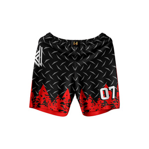 Customized Breathable Mesh Moisture Wicking High Quality Men's Sublimated Sleeveless Reversible Basketball Uniform Set - Product Image 4