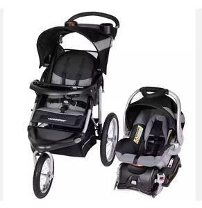 Poussette de jogging TB pour bébé, pliable, système de voyage, prête à être expédiée, cadre en plastique, capacité de charge de 5 kg, pour les enfants de 0 à 3 ans - Product Image 3