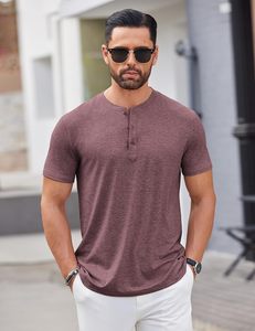 Camiseta Casual para Hombre, 100% Algodón, Ligera, Transpirable, de Secado Rápido, Ecológica, Cuello Redondo, Color Sólido, Marca Privada, Venta al Por Mayor - Product Image 3