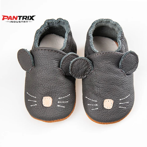 Chaussures en cuir pour bébé, semelle souple, premières chaussures de marche pour nourrissons, confortables, élégantes, respirantes, chaussures pour tout-petits de haute qualité - Product Image 1