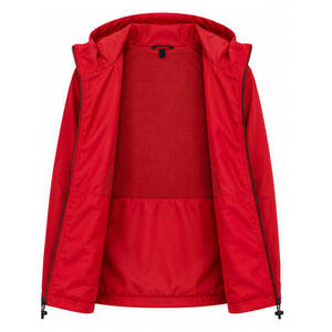 Custom <b>Men's</b> <b>Half</b> <b>Zip</b> Windbreaker <b>Jacket</b> Hooded Lightweight Outdoor Pullover Waterproof Windproof OEM Logo Wholesale - Product Image 6
