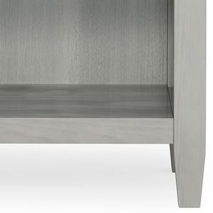 Mesa de Noche Carlton Color Gris Niebla, Elegante Mesita de Noche para Decoración del Hogar - Product Image 4