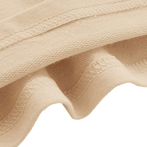 Sweat à capuche en molleton 100% coton épais pour femme, coupe oversize carrée et courte, épaules tombantes, haute qualité, personnalisable, vente en gros - Product Image 3
