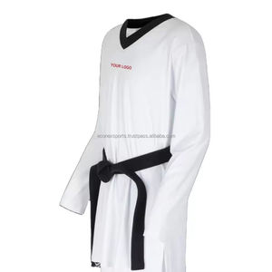 Vente en gros de haute qualité Jiu Jitsu Kimono uniforme nouveau design séchage rapide respirant unisexe vêtements d'arts martiaux personnalisé lavé extensible - Product Image 4