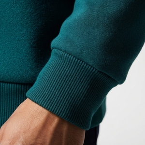 Sweat-shirt à col rond personnalisé en gros, OEM, vierge, unisexe, grandes tailles, pour hommes et femmes, tricoté en hiver, 100 % coton, coupe-vent, avec capuche - Product Image 5