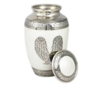 Urna funeraria vintage hecha a mano de color púrpura para cenizas de adultos, urna de latón macizo con diseño de rosa plateada, urna metálica para entierro. - Product Image 6