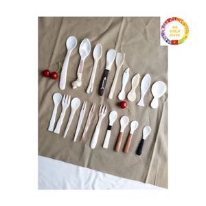 Proveedor de Cucharas de Concha Natural |   Nácar |   Uso del Café en Postres |   Venta al por mayor - Product Image 1