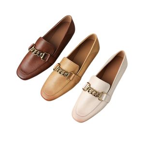 Chaussures plates en daim pour femmes, bout rond, en cuir véritable, finition douce, fabricant de chaussures, approvisionnement mondial - Product Image 4
