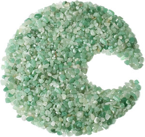 Piedras de Aventurina Verde Natural Pulimentadas para Joyería, Manualidades, Decoración del Hogar, Venta al por Mayor - Product Image 1